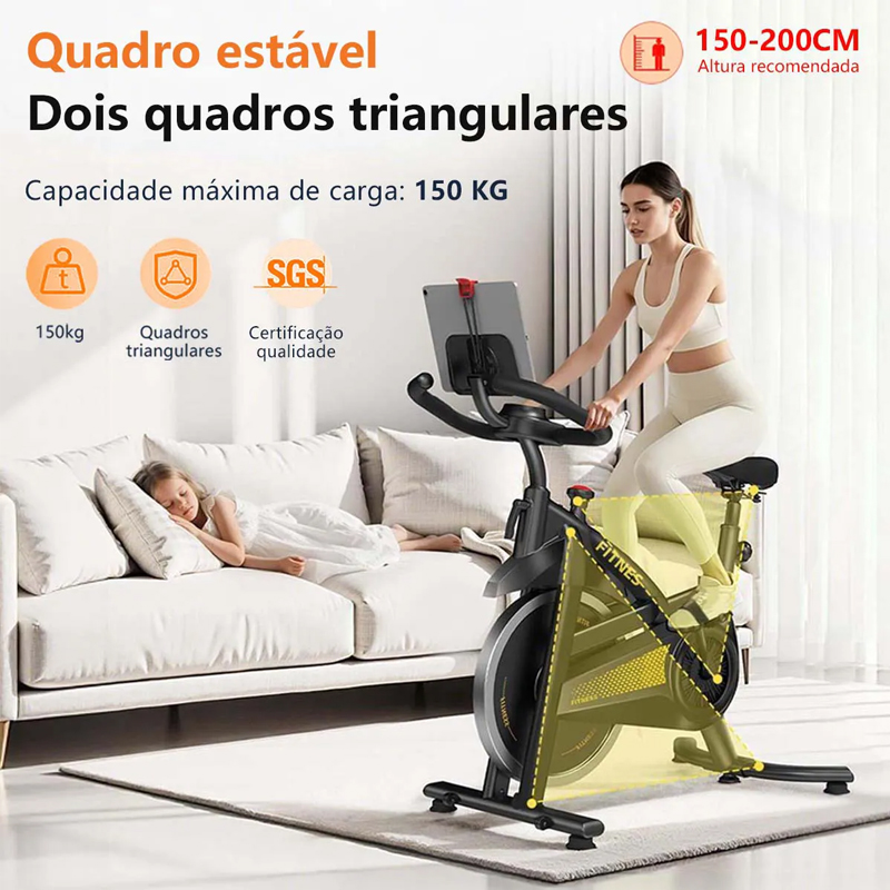 Bicicleta Spinning Rmira Roda de Inércia 12kg - Imagem de detalhe 2