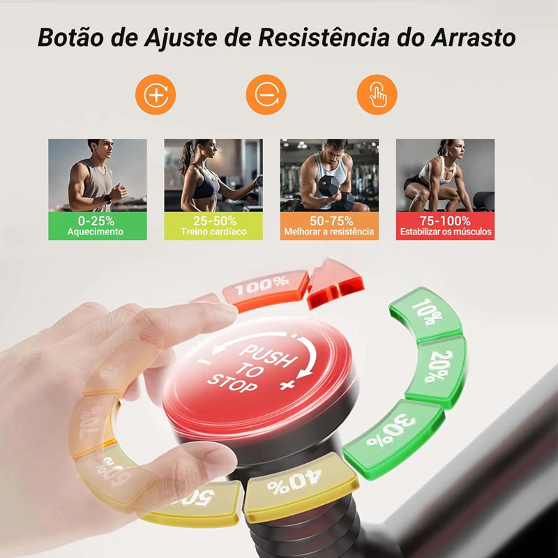 Bicicleta Spinning Rmira Roda de Inércia 12kg - Imagem de detalhe 5