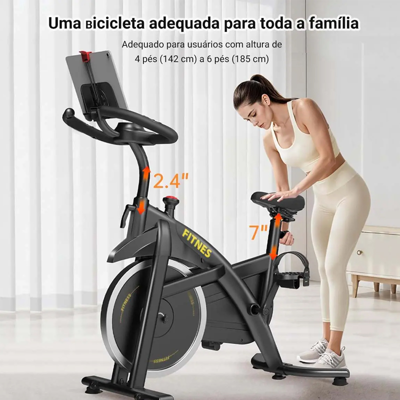 Bicicleta Spinning Rmira Roda de Inércia 12kg - Imagem de detalhe 6
