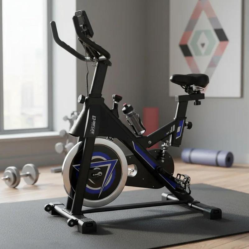 Bicicleta Spinning ONE LIFE SPORT Roda de Inércia 13kg - Imagem de detalhe 4