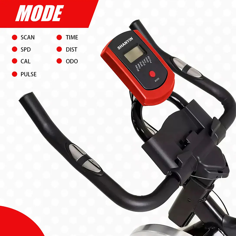 Bicicleta Spinning SHANYIN Roda de Inércia 13kg - Imagem de detalhe 2