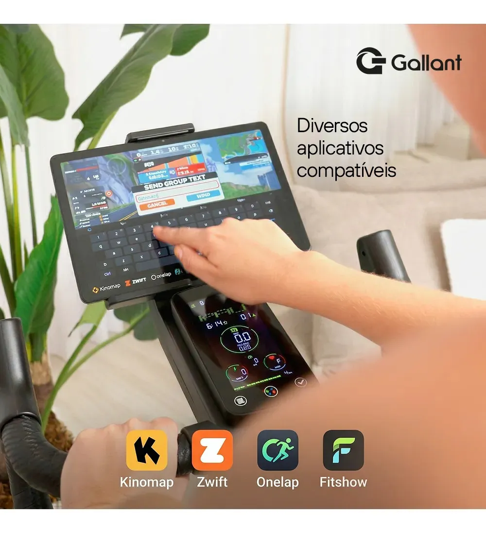 Bicicleta Spinning Gallant Elevate Max GSB10HMGA-PT - Imagem de detalhe 1