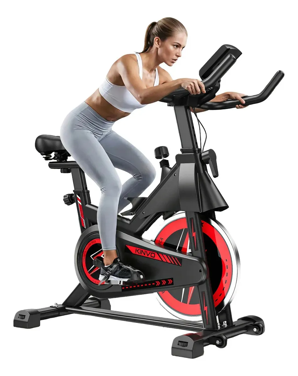 Bicicleta Spinning KiNVO SPN03B Roda de Inércia 15kg - Imagem de detalhe 9