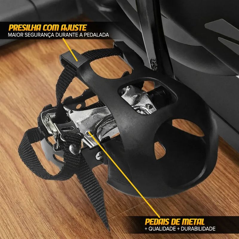 Bicicleta Ergométrica Spinning MBX Zaspro V2 (20kg) - Cinza - Imagem de detalhe 5