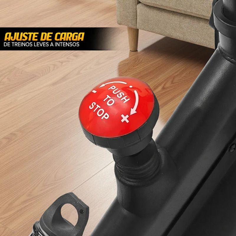 Bicicleta Ergométrica Spinning MBX Zaspro V2 (20kg) - Cinza - Imagem de detalhe 8