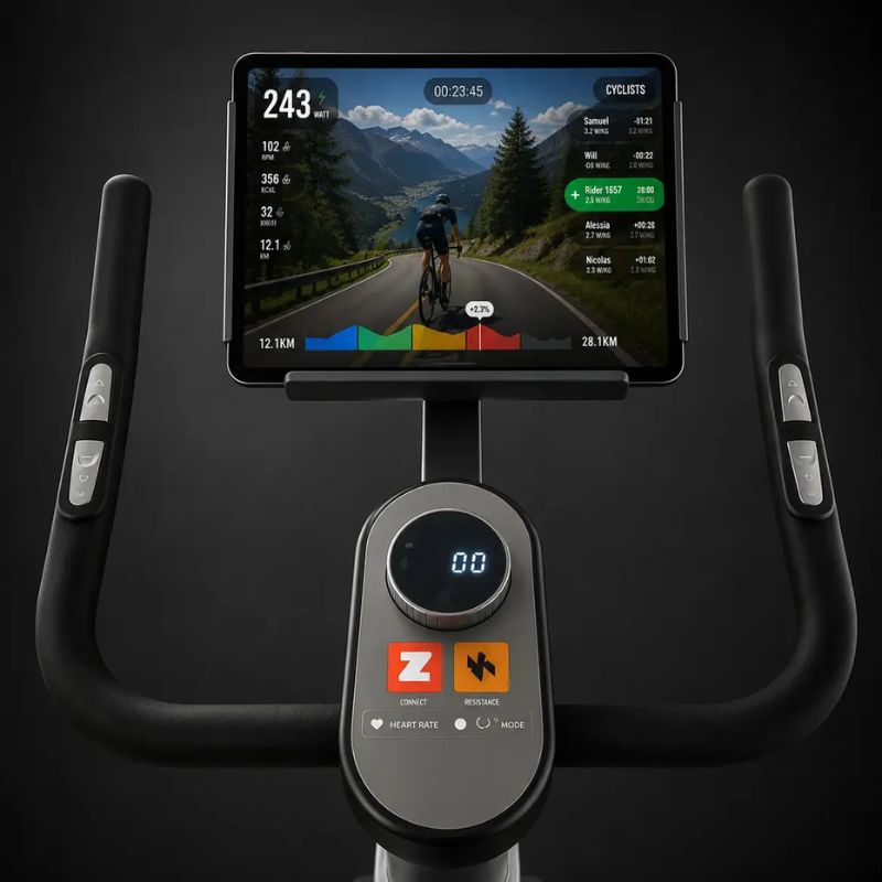 Bicicleta Spinning Magnética EVOX S800 13kg - Imagem de detalhe 2