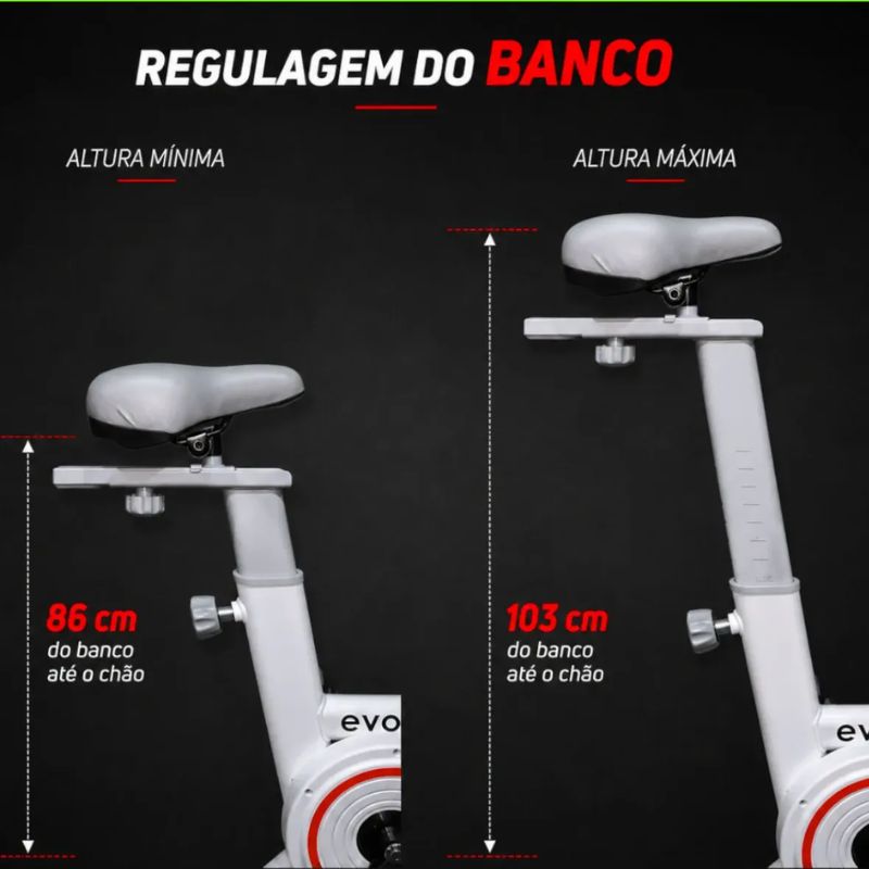 Bicicleta Spinning Indoor Evox X3 - Imagem de detalhe 9