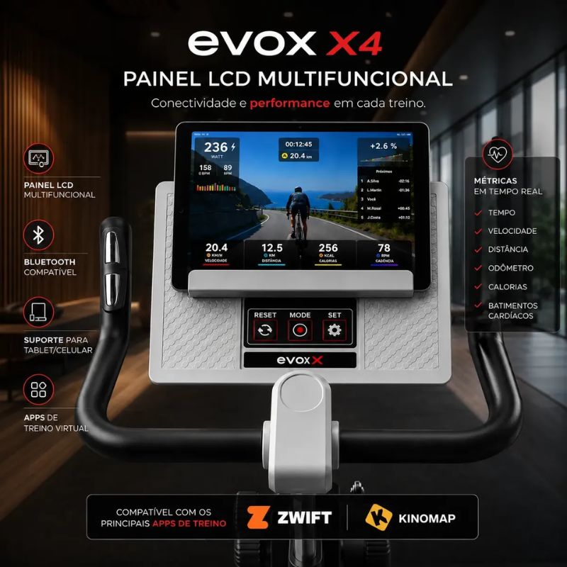 Bicicleta Spinning Indoor Magnétic System X4 - Imagem de detalhe 3