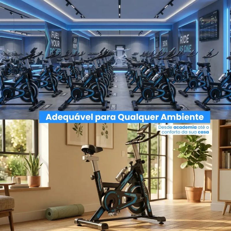 Bicicleta Spinning Movick Roda De Inércia 13kg - Imagem de detalhe 7