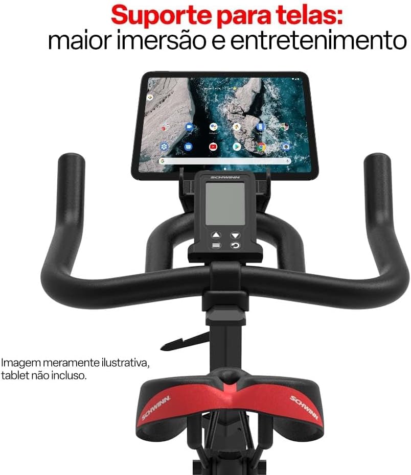 Bicicleta Spinning Schwinn IC3/700IC Mecânica 18kg - Imagem de detalhe 6