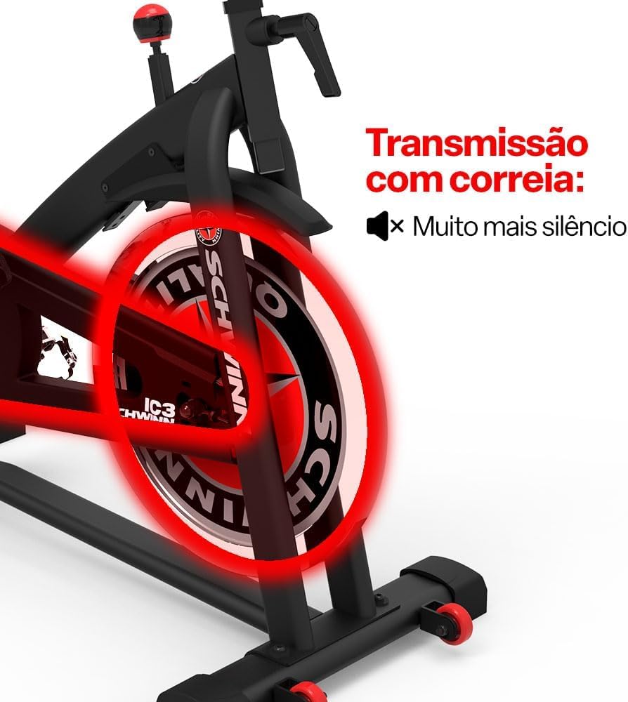Bicicleta Spinning Schwinn IC3/700IC Mecânica 18kg - Imagem de detalhe 5
