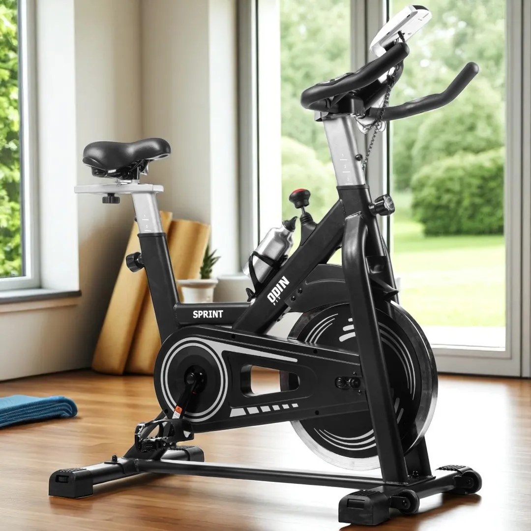 Bicicleta Spinning Sprint Odin Fit Mecânica Roda Inércia 13kg - Imagem de detalhe 6