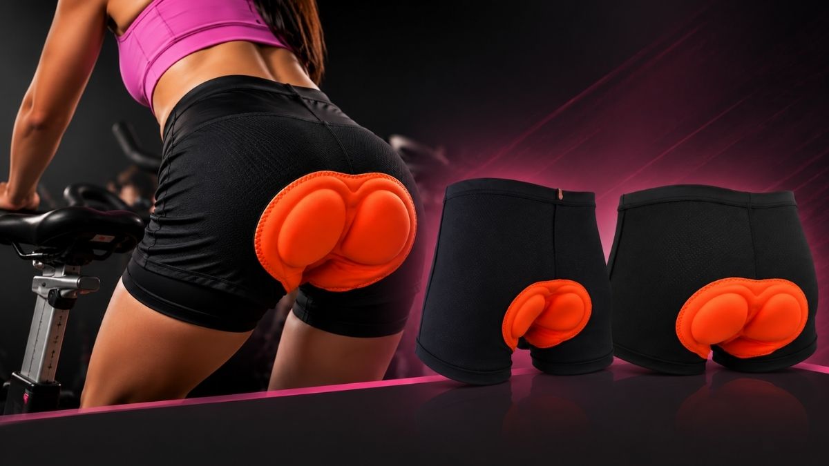 AxiBa MTB Liner Short íntimo 3D unissex acolchoado para ciclismo