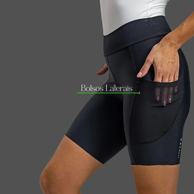 Bermuda Feminina com Gel Free Force Endurance - Imagem de detalhe 2