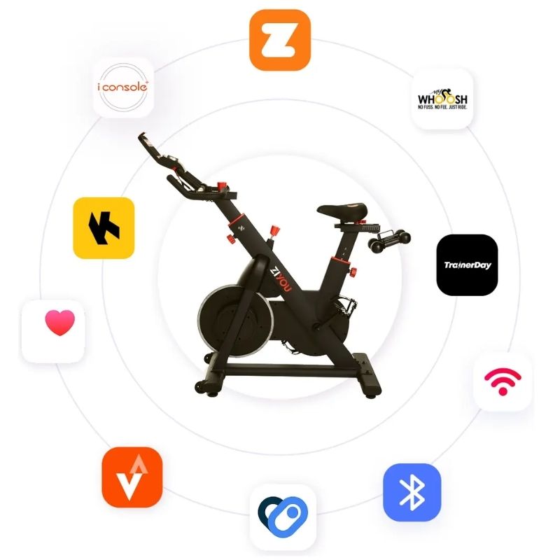 Bicicleta de Spinning ZiYou 250-S - Imagem de detalhe 1