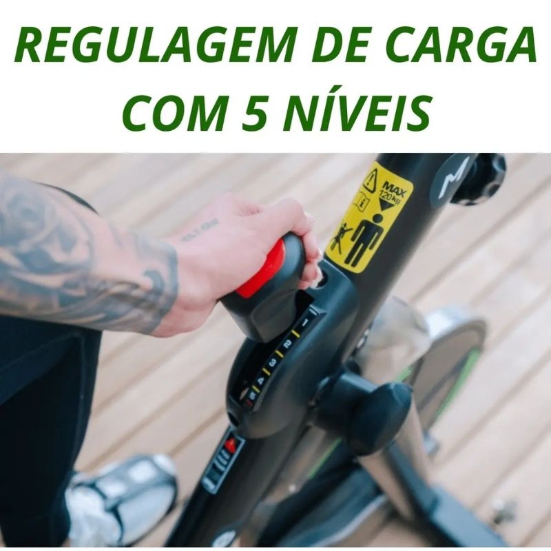 Bicicleta Ergométrica Spinning C5 Move Movement - Imagem de detalhe 5
