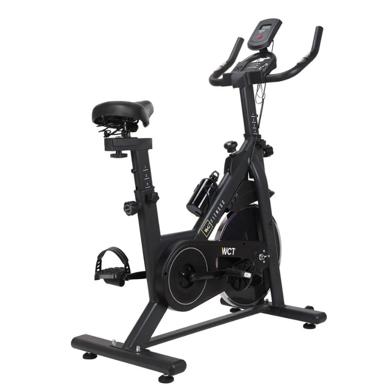Bicicleta Spinning Roda 22kg Original Wct Fitness Preto