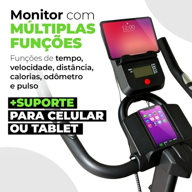 Bicicleta Ergométrica Spinning Winnek GLIDE 8kg - Imagem de detalhe 5
