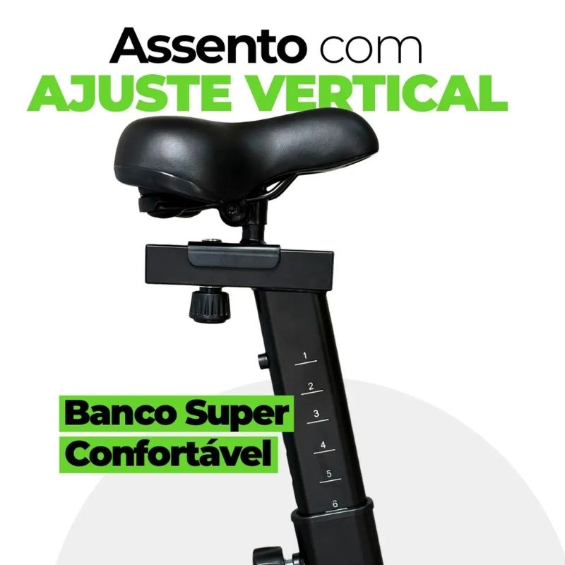 Bicicleta Ergométrica Spinning Winnek GLIDE 8kg - Imagem de detalhe 7