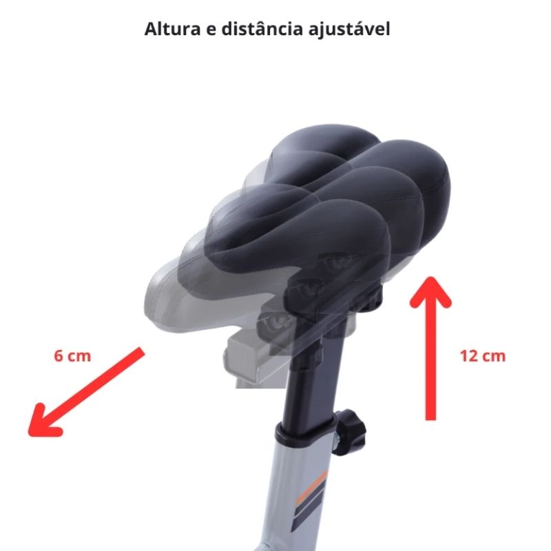 Bicicleta Ergometrica Spinning Yosuda Mecânica 11kg Bluetooth - Imagem de detalhe 4