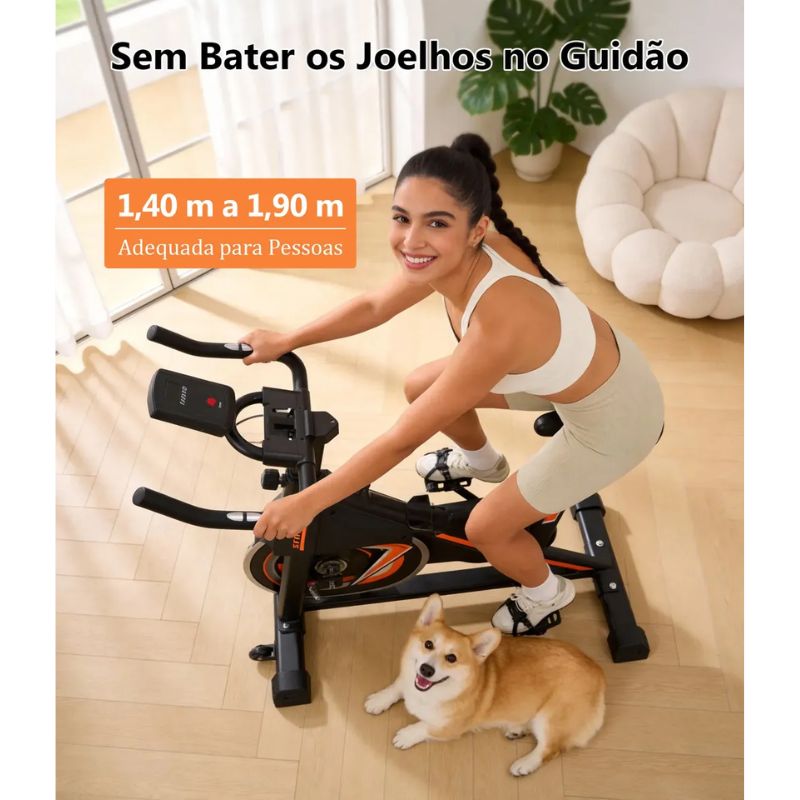 Bicicleta Spinning Ergométrica GCZ 13kg Mecânica - Imagem de detalhe 3