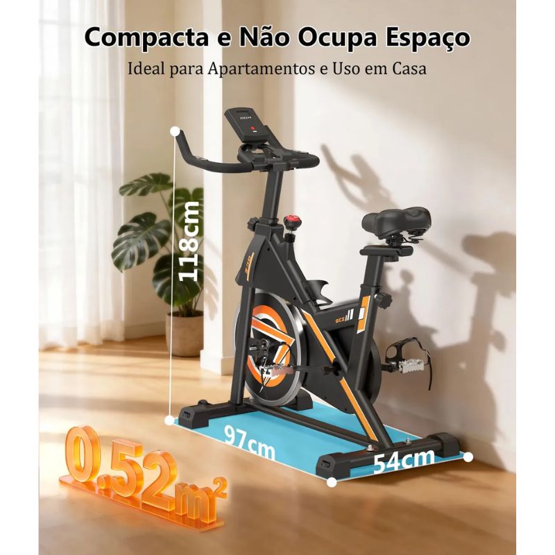 Bicicleta Spinning Ergométrica GCZ 13kg Mecânica - Imagem de detalhe 9