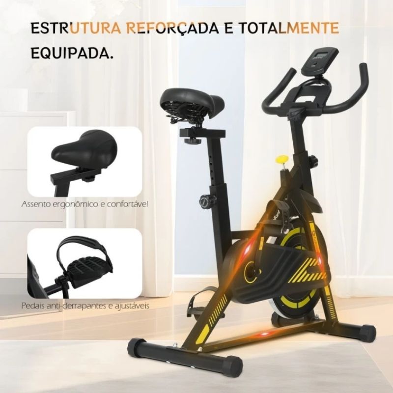Bicicleta Spinning Magnética Gallant Start GSP06HMGA-PT - Imagem de detalhe 6