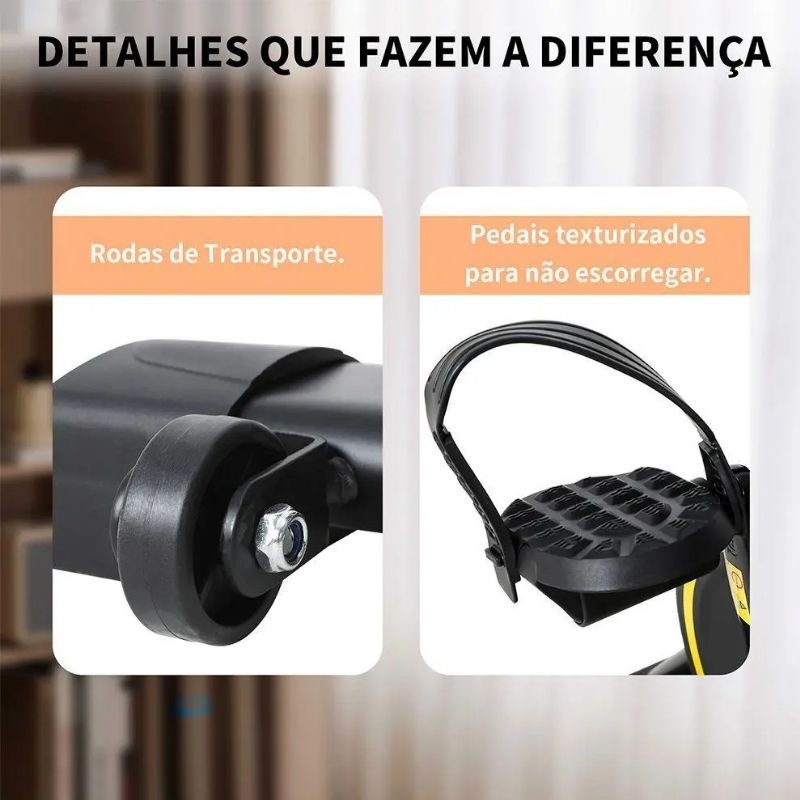 Bicicleta Spinning Mecânica Gallant Power X GSB06HBTB-PT - Imagem de detalhe 7