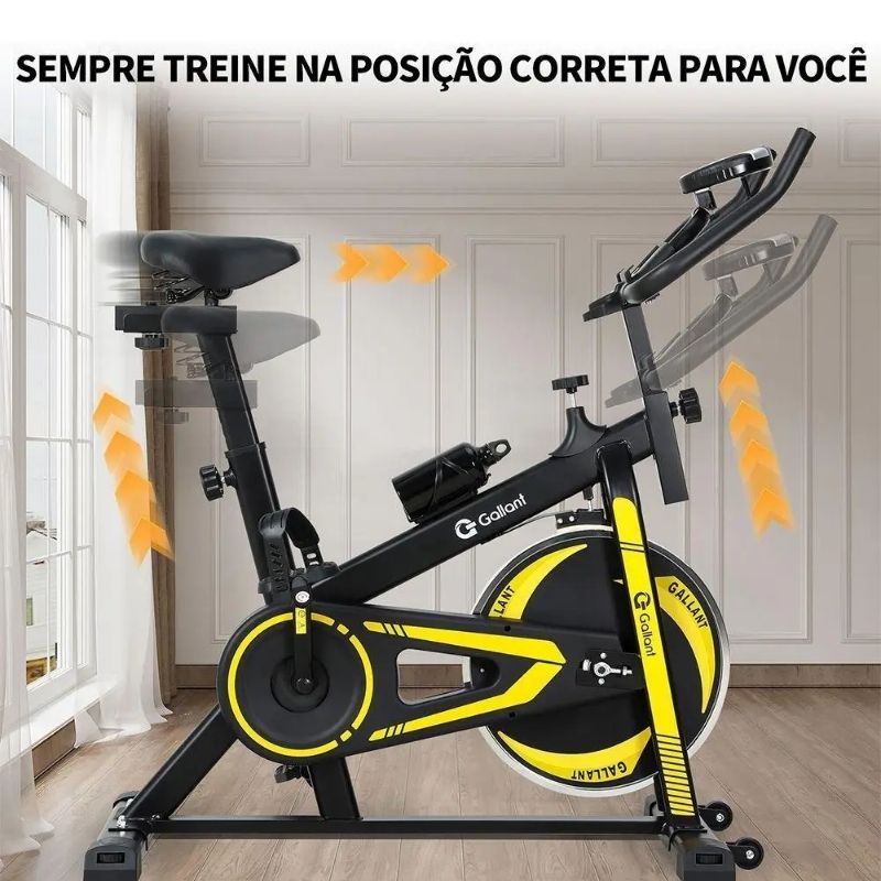 Bicicleta Spinning Mecânica Gallant Power X GSB06HBTB-PT - Imagem de detalhe 3