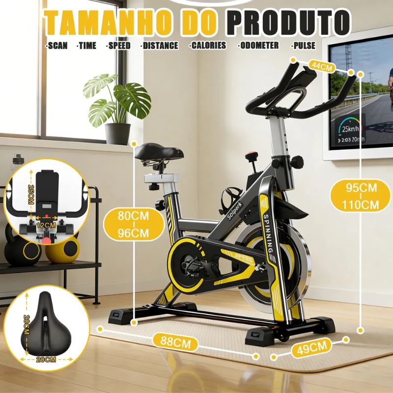 Bicicleta Spinning Romantic Crown 10kg