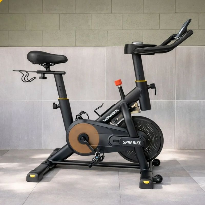 Bicicleta Spinning Winnek SYNC Magnética 13kg Bluetooth - Imagem de detalhe 7