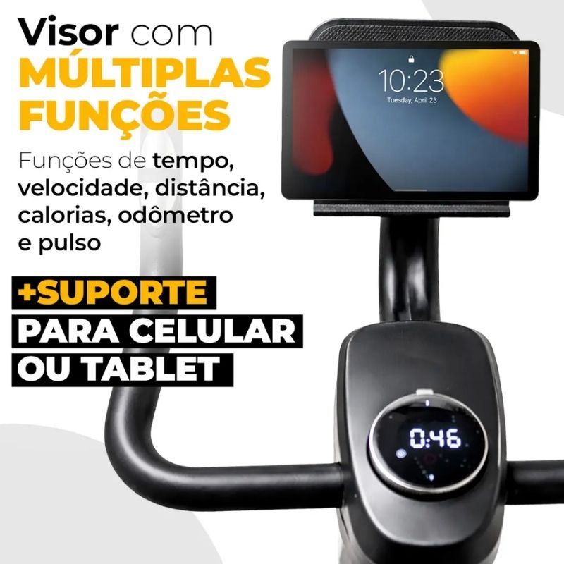 Bicicleta Spinning Winnek SYNC Magnética 13kg Bluetooth - Imagem de detalhe 4
