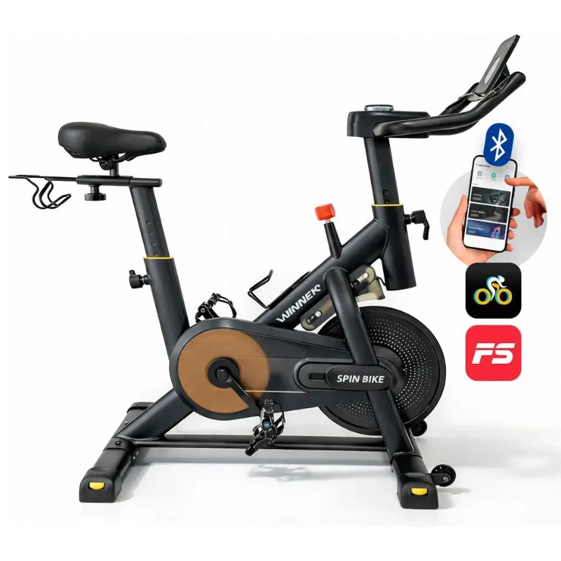Bicicleta Spinning Winnek SYNC Magnética 13kg Bluetooth