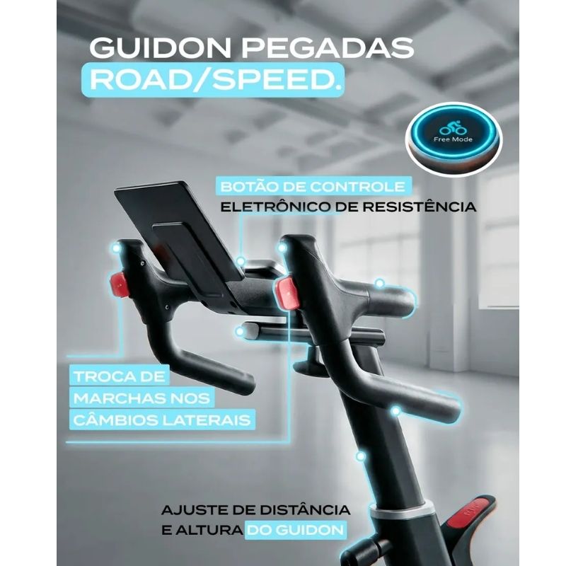 Bike Ergométrica Smart Advanced 13KG MegaGym - Imagem de detalhe 8