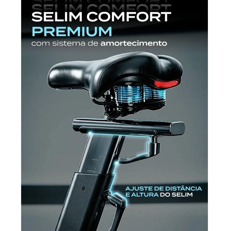 Bike Ergométrica Smart Advanced 13KG MegaGym - Imagem de detalhe 11