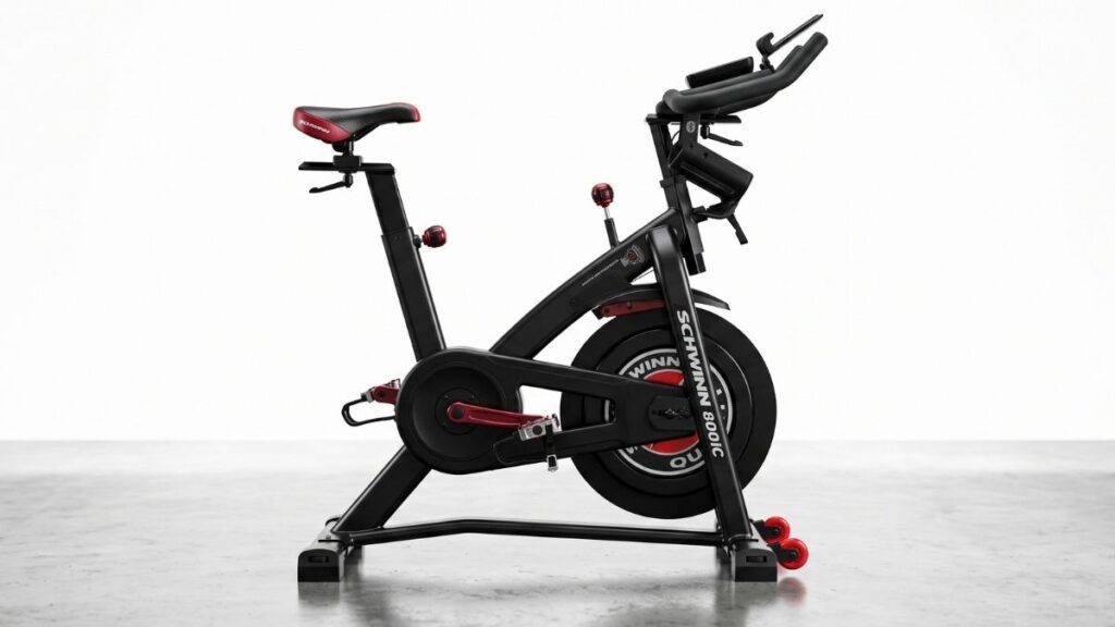 Schwinn IC4: resistência magnética com 100 níveis, Bluetooth e suporte para halteres