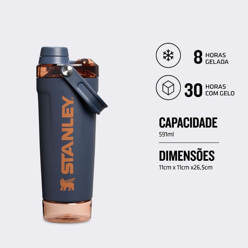 Coqueteleira Térmica Stanley Activate Shaker Twilight 593ml - Imagem de detalhe 4