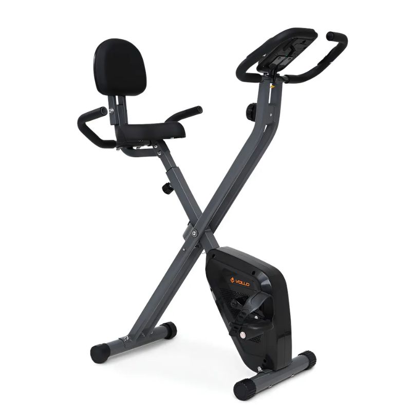 Bicicleta Ergométrica Dobrável Vollo X-Bike XB1-R com Encosto