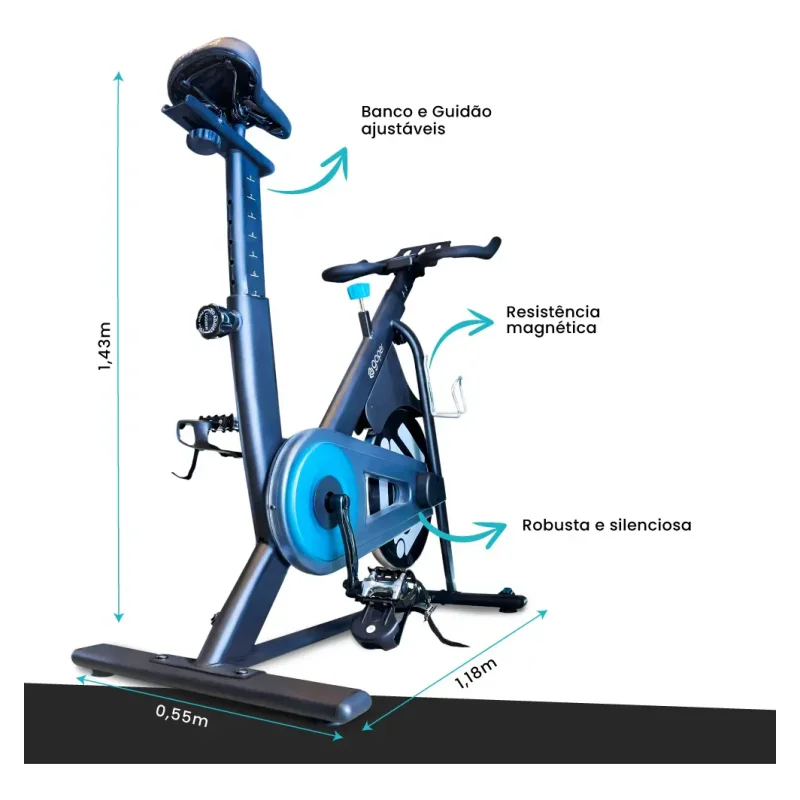 Bicicleta Ergometrica Goper Smart Bike Spinning