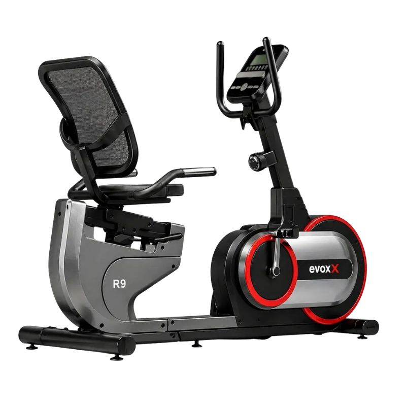Bicicleta Ergométrica Horizontal Magnética Evox Delux R9