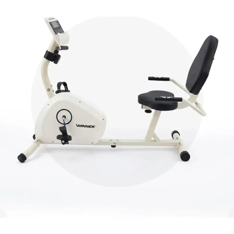 Bicicleta Ergométrica Horizontal Magnética Winnek Branca