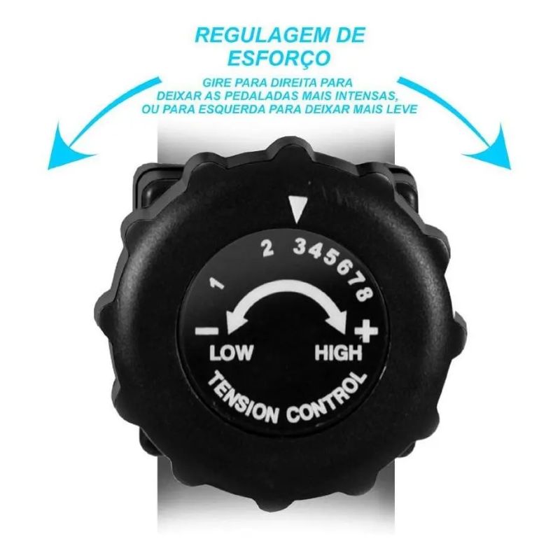 Manípulo de regulagem de resistência magnética da bicicleta PodiumFit H300