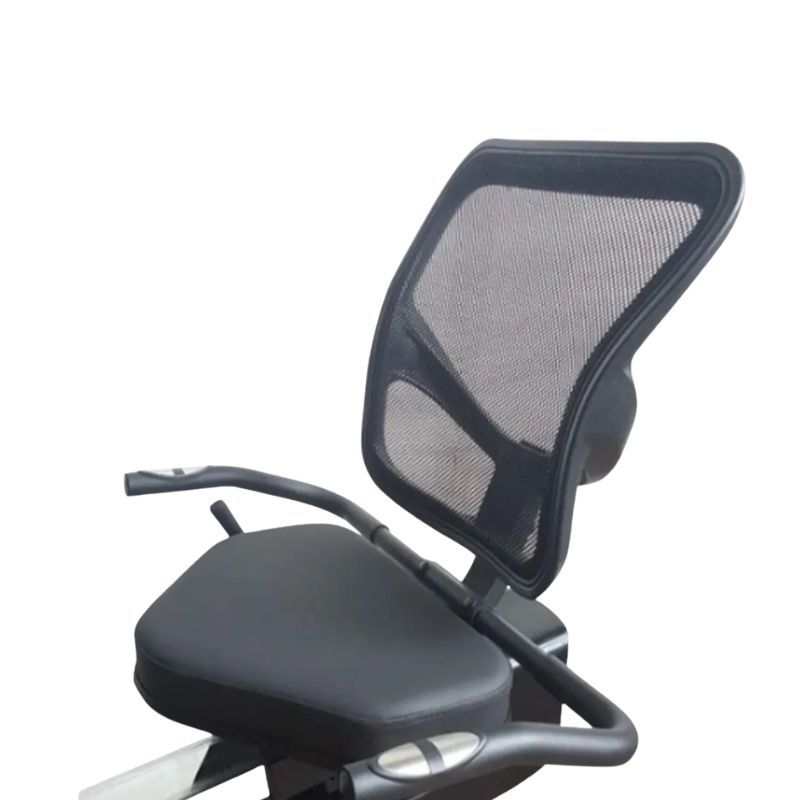 Assento anatômico com encosto para apoio lombar da bicicleta ergométrica Bonafit
