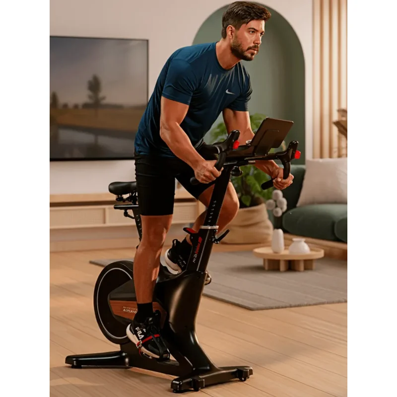 Bicicleta Ergometrica Megagym Smart Advanced 13k Bluetooth Preta