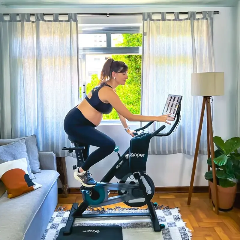 Bicicleta Ergometrica Smart Bike Goper Com Tela 154