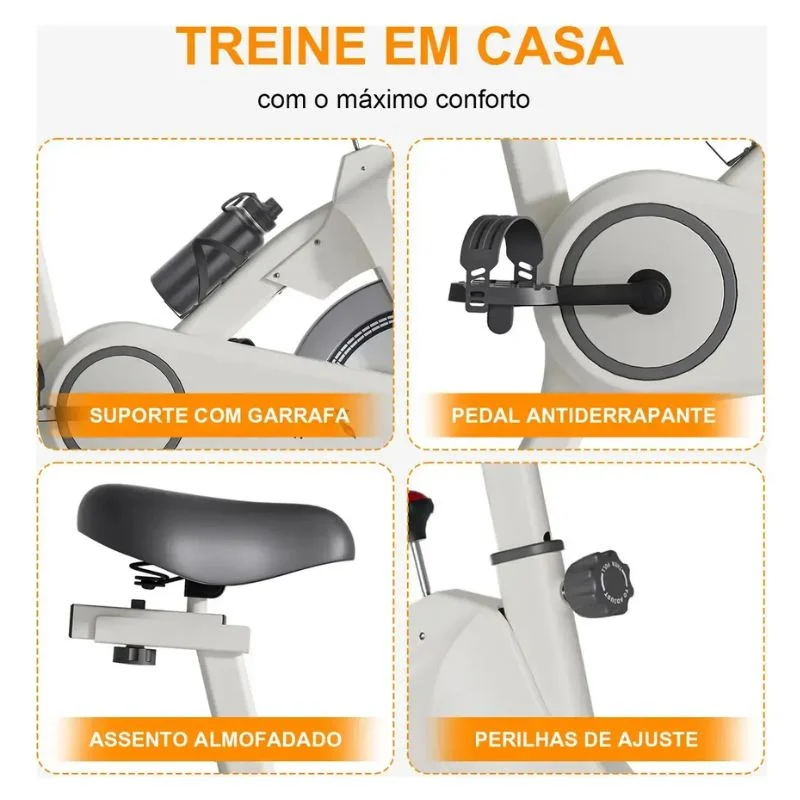 Bicicleta Ergometrica Spinning Joyfox Fit 10kg