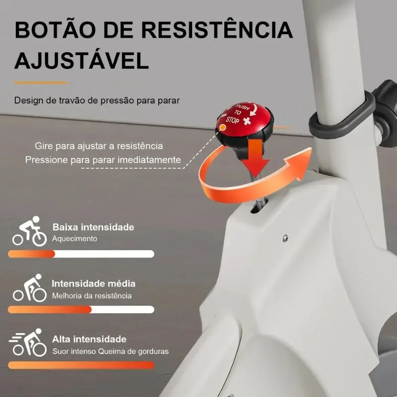 Bicicleta Ergometrica Spinning Joyfox Fit 10kg