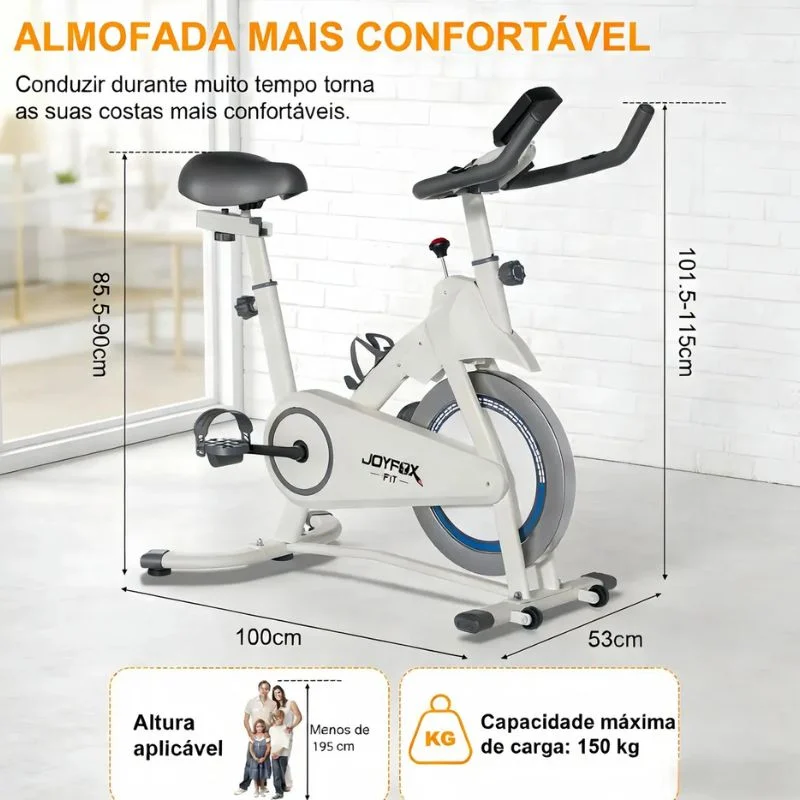 Bicicleta Ergometrica Spinning Joyfox Fit 10kg