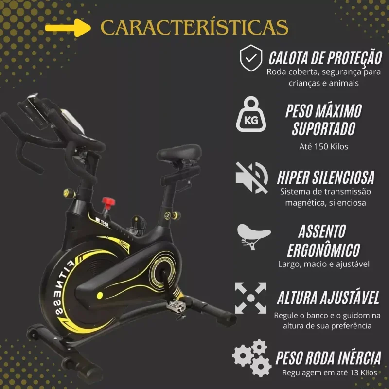 Bicicleta Ergometrica Spinning Kht Sb 2301
