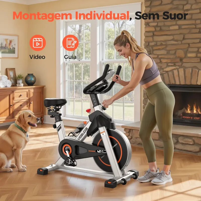 Bicicleta Ergometrica Spinning Yosuda Fed 16kg Magnetica